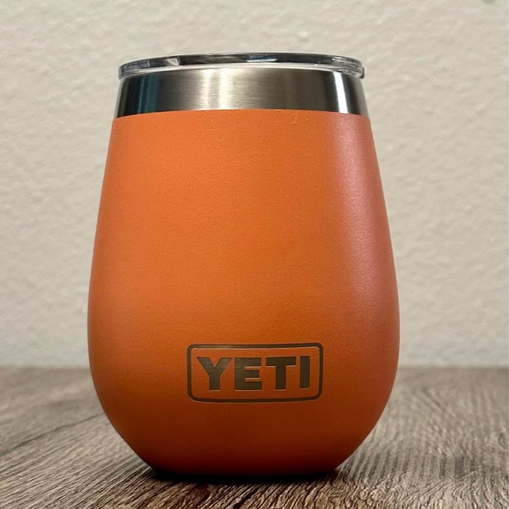 YETI Coral Wine Tumbler w/Lid